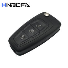10 шт., 3-кнопочный чехол для автомобильного ключа для Ford Focus 3 Fiesta Connect Mondeo C Max 2024 - купить недорого