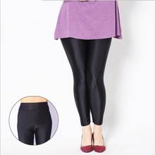 2020 robe mulheres leggings moda 5xl plus size cintura alta preto leggings feminino elegante magro elástico magro lápis leggings fw504 2024 - compre barato