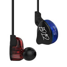 KZ ED12 динамические наушники-вкладыши HiFi музыкальные спортивные наушники-вкладыши с микрофоном гарнитура со сменным кабелем KZ EDX ZST ES4 ZSN ZS10 PRO DQ6 2024 - купить недорого