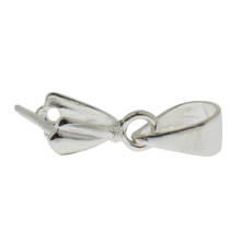 925 Sterling Silver Clasps Pinch Clip Bail Pendant Connector for DIY Jewelry 2024 - buy cheap