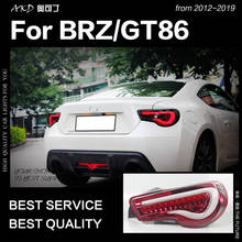 Car Styling for Subaru BRZ LED Tail Light 2012-2019 Dynamic Signal GT86 FT86 Tail Lamp LED DRL Brake Reverse auto Accessories 2024 - buy cheap