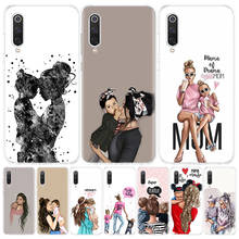 Baby Mom Girls For Xiaomi Redmi Note 10 10S 9 9S 8 8T 11S 11T 11 Pro 5G 7 Phone Case 9T 9C 9A 8A 7A Fundas Cover Coque 2024 - buy cheap