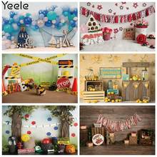 Фон для фотосъемки Yeele, реквизит для детской фотосъемки в декоративный шар дня рождения 2024 - купить недорого