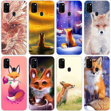 Animal Cute fox Case for Samsung Galaxy M11 M10S M01 M21 M31S M51 A01 J2 Core A21 A42 A6 A8 Plus J6 Plus A7 2018 Silicone Cover 2024 - buy cheap