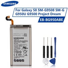 Оригинальная Аккумуляторная батарея Samsung Φ для Samsung GALAXY S8 EB-BG950ABE G9508 G9500 G950U EB-BG950ABA G Project Dream 3000 мАч 2024 - купить недорого