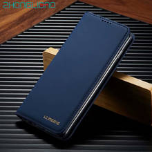 Кожаный чехол-бумажник с откидной крышкой для Samsung Galaxy A71 A21 A51 A01 A50 A70 A20 E A30 A10 M10 A40, Роскошный чехол с полной защитой 360 2024 - купить недорого