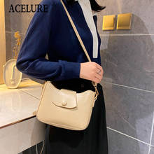 ACELURE All-match Fashion Shoulder Crossbody Bags for Women Simple Style Solid PU Leather Messenger Bags Ladies Shopping Bag 2024 - buy cheap