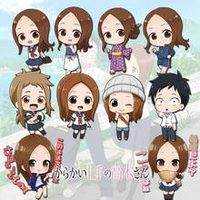 Anime Teasing Master Takagi-san Tenkawa Yukari Cosplay, dibujos animados, soporte acrílico, placa, llavero, llaveros de Navidad, colgantes, regalos 2024 - compra barato