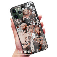 Katsuki bakugo anime vidro macio silicone caso do telefone capa escudo para iphone se 6s 7 8 plus x xr xs 11 12 13 mini pro max sumsung 2024 - compre barato