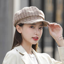 2021 moda chapéu de sol boinas femininas newsboy chapéu viseira verão octagon chapéus chapéus franceses para mulher peaky blinders chapeau femme 2024 - compre barato