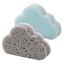 Blue Gray Magic Wipe Cloud Shaped Dish Washing Sponge Strong Decontamination Antibacterial Kitchen Cleaning Tool 1 PCS 2024 - buy cheap