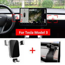 Car Mobile Phone Holder Adjustable Air Vent Mount For Tesla model 3  Y interio GPS Cell Phone Holder Stand Cover Accessories 2024 - buy cheap