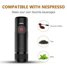 HOBFU Portable Rechargeable Espresso Machine Boils Water 15 Bars Pressure One-Button Operation Travel Outdoor Coffee Maker 2024 - buy cheap