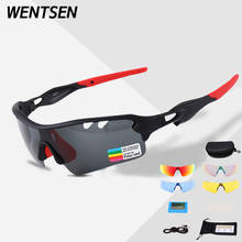 5 lens NEW Sunglasses men Photochromic Cycling Glasses Black White MTB Bike Bicycle Riding  Fishing Sport Polarized Eyewear 2024 - buy cheap