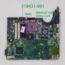Placa base probada para HP Pavilion DV6-1000, serie DV6T-1000, PM45 w, HD4650/1GB, 518431-001 2024 - compra barato