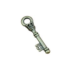 Брелоки для ключей 50 шт./лот 9x35,8 мм античная бронза сплав ювелирные изделия DIY подходит ожерелье A-320 2024 - купить недорого
