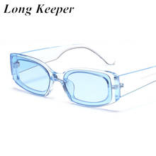 Longkeader, Модные Винтажные Солнцезащитные очки для женщин, фирменный дизайн, Ретро стиль, прямоугольные солнцезащитные очки, UV400 линзы, очки lentes de sol mujer 2024 - купить недорого