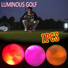 Bolas de Golf luminosas con iluminación LED, accesorio de entrenamiento nocturno, reutilizable, 1 ud. 2024 - compra barato