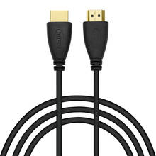 Cable HDMI macho a macho, adaptador Compatible con todos los reproductores de Blu-Ray 3D para proyector PS 1,2 XBox, 1m, 1,5 m, 3/4 m, 2m, 3m 2024 - compra barato