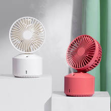 2020 new mini rechargeable fan cooling with 2000mAh battery portable fan air cooler USB personal water mist fan humidifier desk 2024 - buy cheap