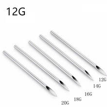 Wholesale 100PCS 12G Piercing Needles Sterile Body Piercing Needles Assorted Sizes Sterile Needles Supply Free Shipping 2024 - buy cheap