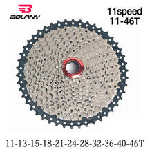 Bolany 11 speed cassette MTB 11V 11-46T 11-42T 11-36T mountain bike freewheel Wide Ratio ultralight bicycle flywheel compatible 2024 - buy cheap