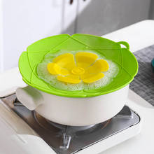 Multifunctional Silicone Lid Spill Stopper Cooking Steamer Microwave Splash Guard Anti Overflow Pot Cover Kitchen Gadgers 2024 - buy cheap
