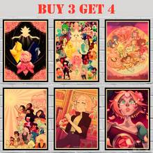 41 Designs Steven Universe Kraft paper Poster Cartoon Crystal Gems Painting Funny Fancy Wall Sticker  2 42X30cm 2024 - buy cheap