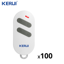 Kerui controle remoto original, 100 peças, acessórios de alarme para sistema de segurança doméstica, controle remoto 433mhz 2024 - compre barato