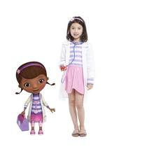 Doctor Doc McStuffins Dresses Clinic Child Girl's Cosplay Fancy Dress Carnival Halloween Costume Gift Costumes Include Coat 2024 - buy cheap