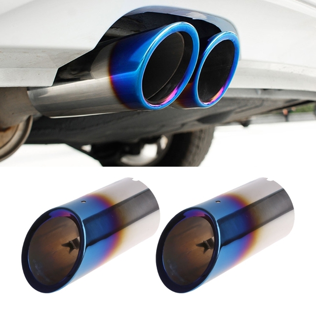 Car Styling Stainless Steel Exhaust Muffler Tip Pipe Auto Accessories For Vw Volkswagen Jetta Mk6 1 4t Golf 6 Golf 7 Mk7 1 4t Buy Inexpensively In The Online Store With Delivery Price
