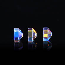 Дихроическая Призма шестисторонний яркий светильник X-Cube витражные призмы для рукоделия для украшения многогранная стеклянная призма 2024 - купить недорого