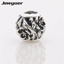 Newest flower charms 925 Sterling silver jewelry charm Fit bracelet Diy gift to best friends forever beads wholesale BE170 2024 - buy cheap