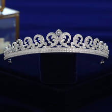 Europeu tiaras nupcial headdress moda casamento coroas princesa aniversário acessórios para o cabelo 2024 - compre barato