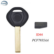 Transponder Ignition Car Key With ID44 PCF7935 Chip 2 Track for BMW HU92 Blade 2024 - buy cheap