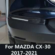 For MAZDA CX-30 2017-2021 Front/Rear Fog Lights Covers Decoration Lamp Frame Trim Car Styling brake light frame exterior trim 2024 - buy cheap