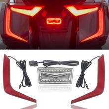 LED Motorcycle Fender Brake Tail Steering Signal Rear Light For Honda Goldwing GL1800 F6B 2018+ 2024 - buy cheap