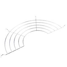 Escurridor de aceite semicircular de acero inoxidable para cocina, estante de aislamiento térmico para el hogar, filtro de goteo de aceite y alimentos fritos 2024 - compra barato