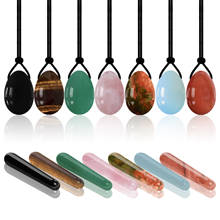 13 Types Yoni Egg Crystal Massage Stick Set Natural Jade Vaginal Balls Yoni Wand for Vaginal Tightening Kegel Exercise Massager 2024 - buy cheap