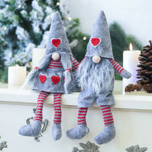 Sombrero LARGO DE Feliz Navidad para niños, juguete de muñeca de peluche, adorno para árbol de Navidad, decoración, regalo de Navidad para niños, novedad de 2021 2024 - compra barato