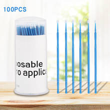 100pc Durable Micro Disposable Microbrush Applicators Makeup Brushes Cleaning Individual Applicators Mascara Removing Tools Swab 2024 - buy cheap