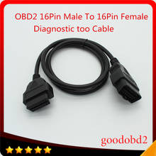 16Pin OBD2 Extension Cable 1.5m ELM327 ODB2 16 Pin ELM327 OBD II Extensions Cables Connector Interface 2024 - buy cheap