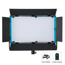 2600k-9900k LED Video Light Panel lamp Soft light Warm & Cold Adjust Professional Studio Photography Continue Light + bag 75W 2024 - buy cheap