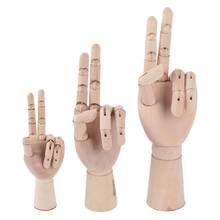 7/8/10/12 Inches Tall Wooden Hand Drawing Sketch Mannequin Model Wooden Mannequin Hand Movable Limbs Human Artist Model 2024 - buy cheap