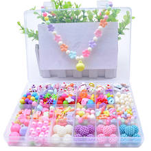 DIY 24 Grid Girl Jewelry Making Toys Handmade Beaded Toy with Accessory Set Children Creative Educational Toys Children Gift 2024 - buy cheap