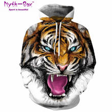 Women/Men Hoodie Sweatshirts Autumn Winter Sport Hoodies Women Tiger 3D Print Sportwear Hooded Sweater S-5XL Streetwear Pullover 2024 - buy cheap