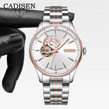 CADISEN Watch Men Mechanical Automatic Wristwatches Japan NH39A Top Brand Luxury Mens Watches Tourbillon Clock Relogio Masculino 2024 - buy cheap