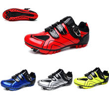 Zapatos de ciclismo transpirables antideslizantes para hombre y mujer, calzado profesional con autosujeción para bicicleta de montaña o carretera, tallas 37-46 2024 - compra barato