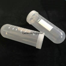 50pcs/lot 100ml plastic centrifuge tube round bottom with Screw cover free shipping 2024 - buy cheap