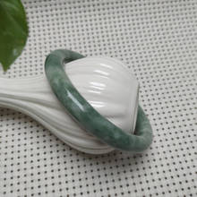 Pulsera de Jade Natural para mujer y hombre, accesorios de joyería, regalo de moda, 54mm-64mm 2024 - compra barato